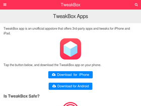'tweak-box.com' screenshot
