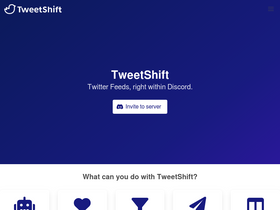 'tweetshift.com' screenshot
