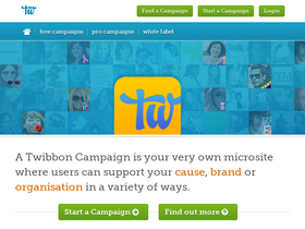 'twibbon.com' screenshot