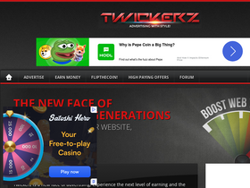 'twickerz.com' screenshot