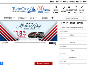 'twincitybuick.com' screenshot