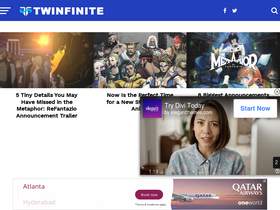 'twinfinite.net' screenshot