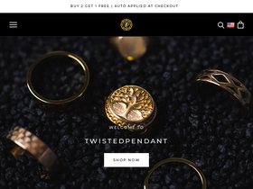 'twistedpendant.com' screenshot
