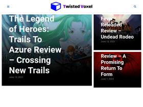 'twistedvoxel.com' screenshot