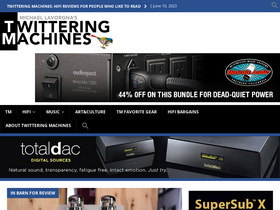 'twitteringmachines.com' screenshot