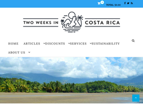 'twoweeksincostarica.com' screenshot