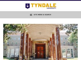 'tyndale.ca' screenshot