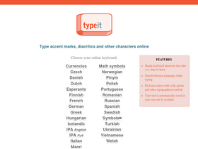 'typeit.org' screenshot