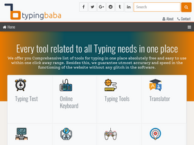 'typingbaba.com' screenshot