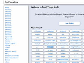 'typingstudy.com' screenshot
