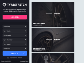 'tyrestretch.com' screenshot