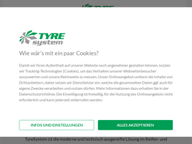 'tyresystem.de' screenshot