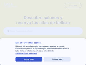 'uala.es' screenshot