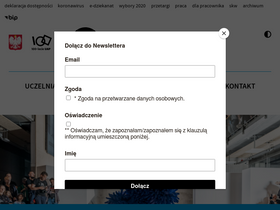 'uap.edu.pl' screenshot