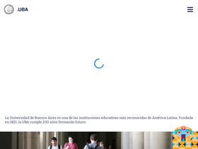 'uba.ar' screenshot