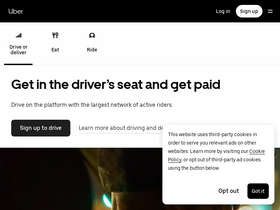 'uber.com' screenshot