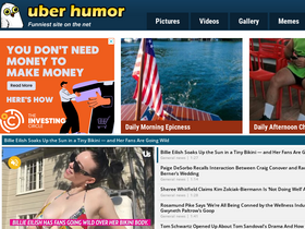'uberhumor.com' screenshot