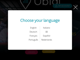 'ubigi.com' screenshot