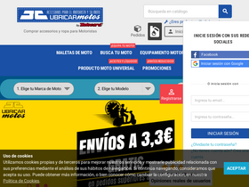 'ubricarmotos.com' screenshot