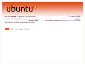 'ubuntuforum-br.org' screenshot