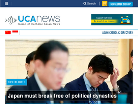 'ucanews.com' screenshot