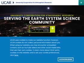 'ucar.edu' screenshot