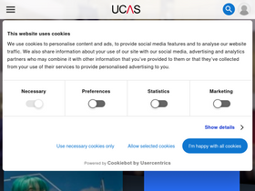 'ucas.com' screenshot