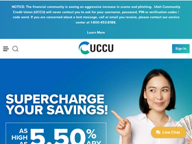 'uccu.com' screenshot