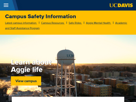 'ucdavis.edu' screenshot