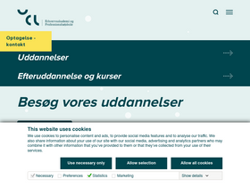 'ucl.dk' screenshot