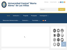 'uclv.edu.cu' screenshot