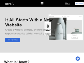'ucraft.com' screenshot