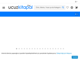 'ucuzkitapal.com' screenshot