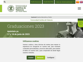 'ucv.es' screenshot