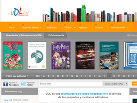 'udllibros.com' screenshot