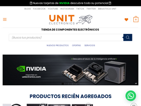 'uelectronics.com' screenshot