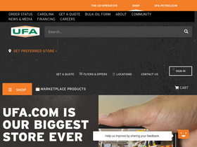 'ufa.com' screenshot
