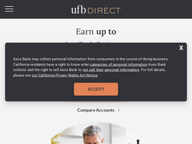 'ufbdirect.com' screenshot
