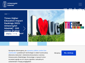 'ug.edu.pl' screenshot