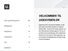 'ugeavisen.dk' screenshot