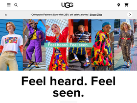 'ugg.com' screenshot