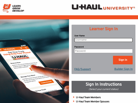'uhaulu.edu' screenshot