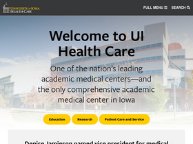 'uihealthcare.org' screenshot