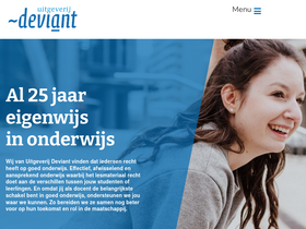 'uitgeverij-deviant.nl' screenshot