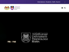 'uitm.edu.my' screenshot