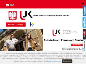 'ujk.edu.pl' screenshot