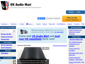'ukaudiomart.com' screenshot