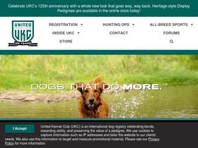 'ukcdogs.com' screenshot