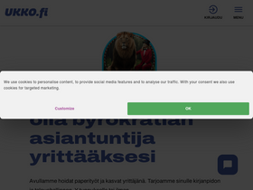 'ukko.fi' screenshot