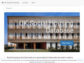 'uksocialhousing.com' screenshot